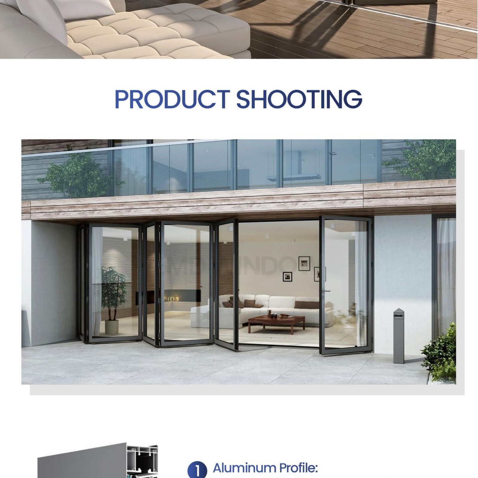 75 Series Folding Door Catalogue preview