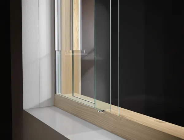 Alt-B: Secondary Glazing Retrofit — high-performance acoustic glass unit configuration