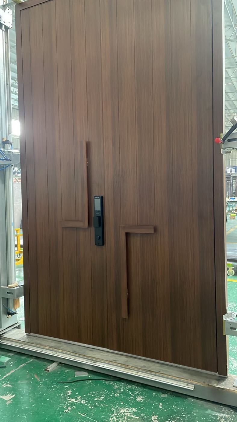 Exterior custom aluminium door reference