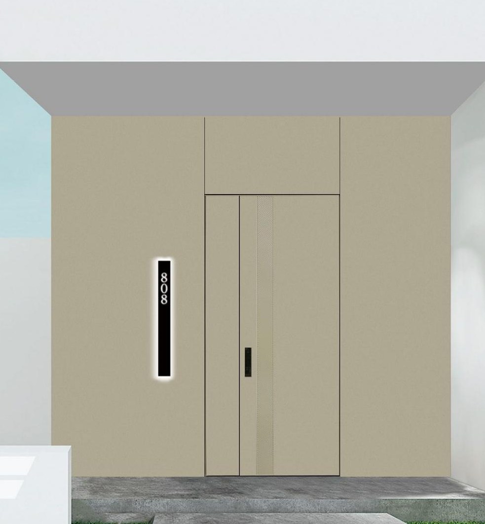 Exterior custom aluminium door reference